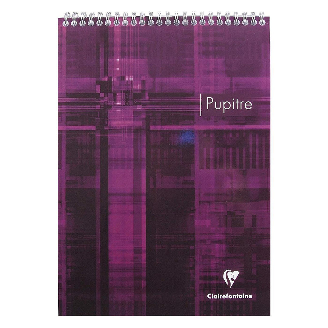 Clairefontaine Assorted 8.5"x11.75" Lined Spiral Notepad 80c