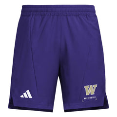 Photo of adidas Men's Washington Huskies Icon D4T Woven Short 7".