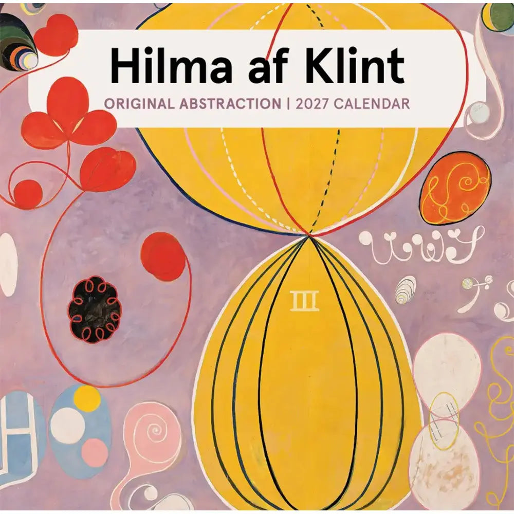 Hilma af Klint Original Abstraction 2027 Wall Calendar