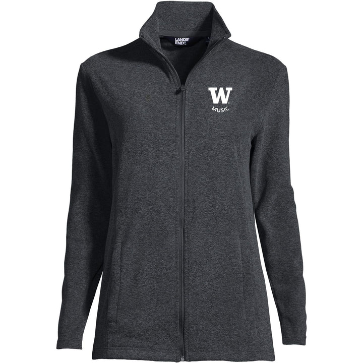 Lands' End Women's UW School of Music Thermacheck Fleece Full Zip