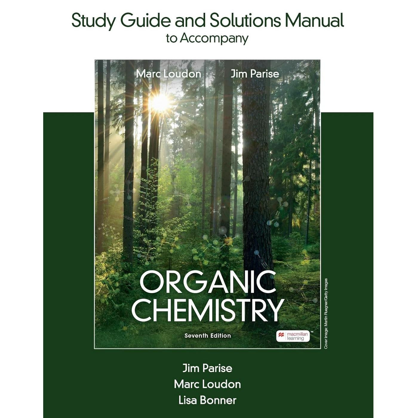 Study Guide & Solutions Manual for Organic Chemistry (7E 21