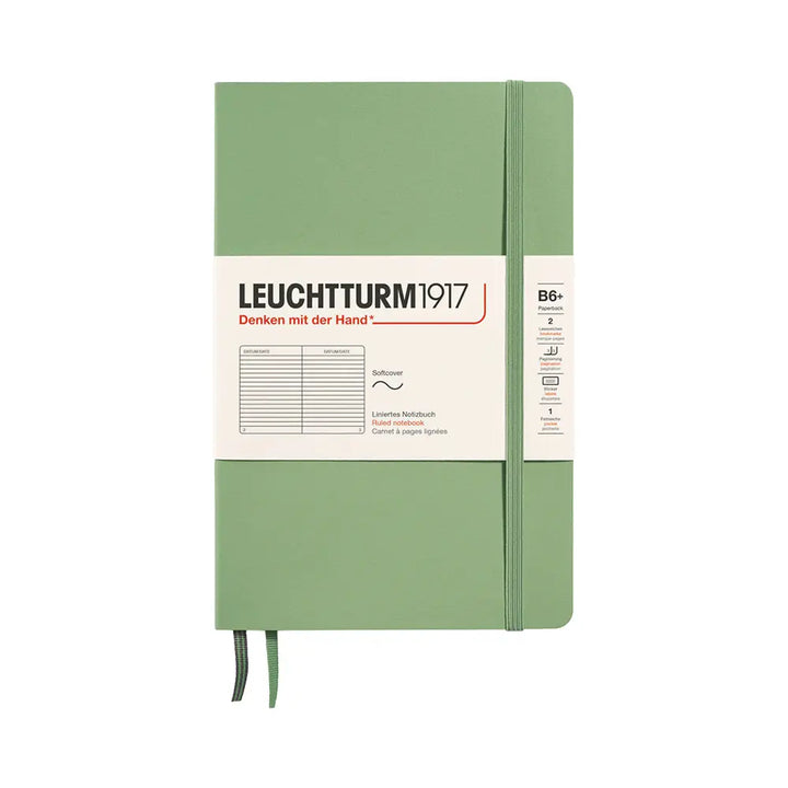Leuchtturm 1917 B6+ Paperback Softcover Notebook 123ct
