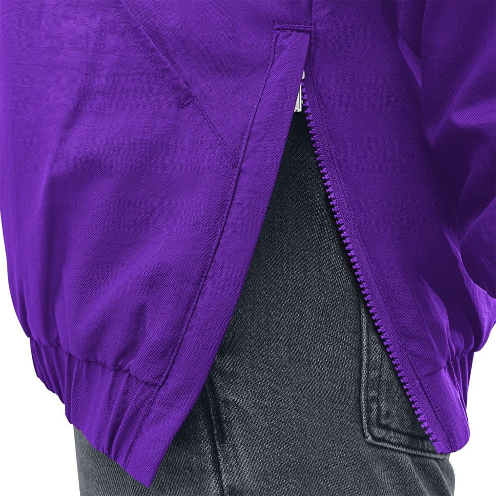 Starter Men's Washington Huskies Vault Dawg FW26 Crinkle Nylon Polyfilled Half Zip Jacket