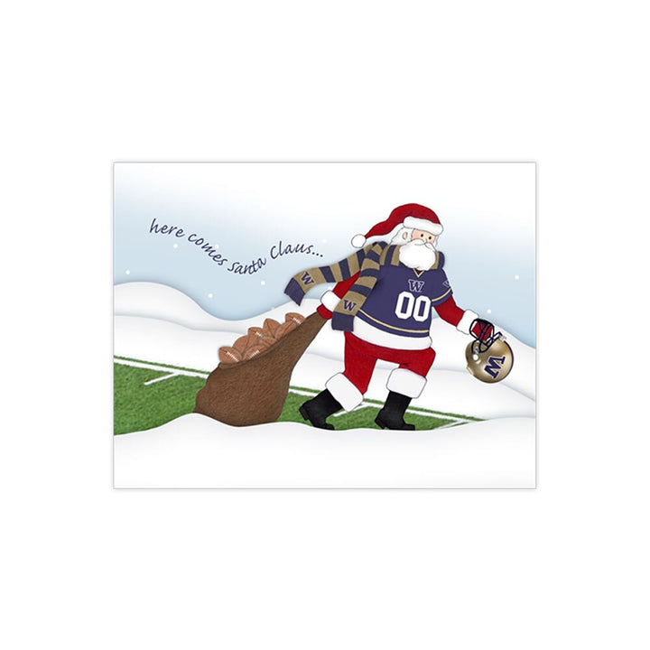 SayangNari W Here Comes Santa Claus Holiday Card