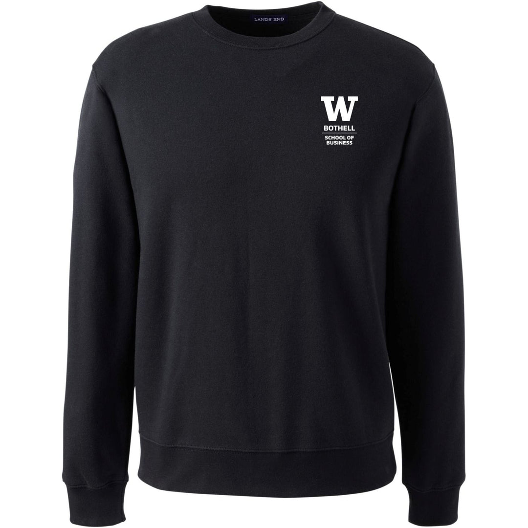 Lands' End Unisex UW Bothell School of Business Crewneck Sweatshirt