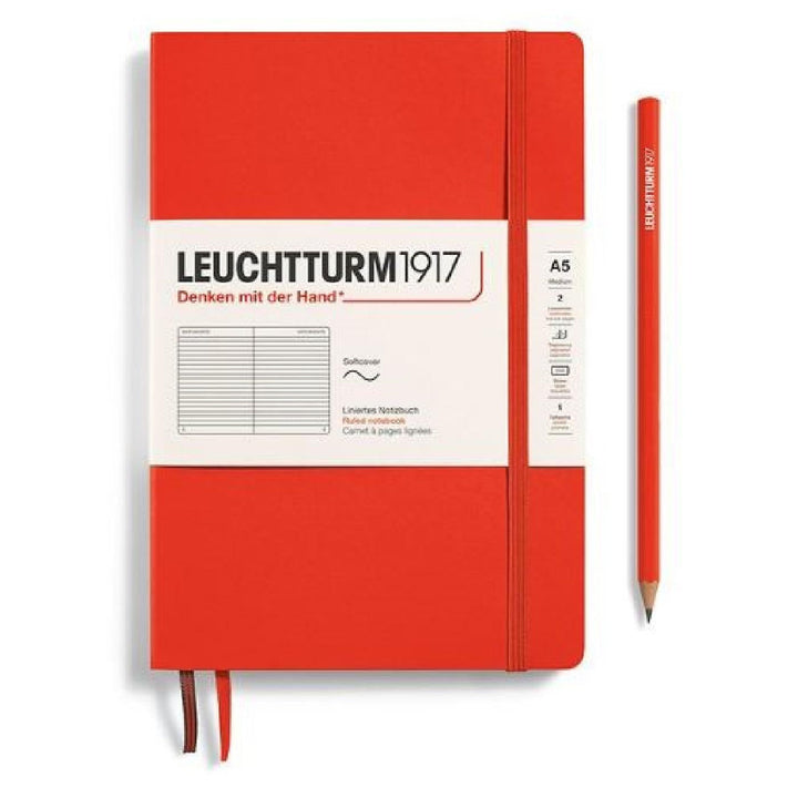 Leuchtturm 1917 A5 Medium Softcover Notebook 123ct