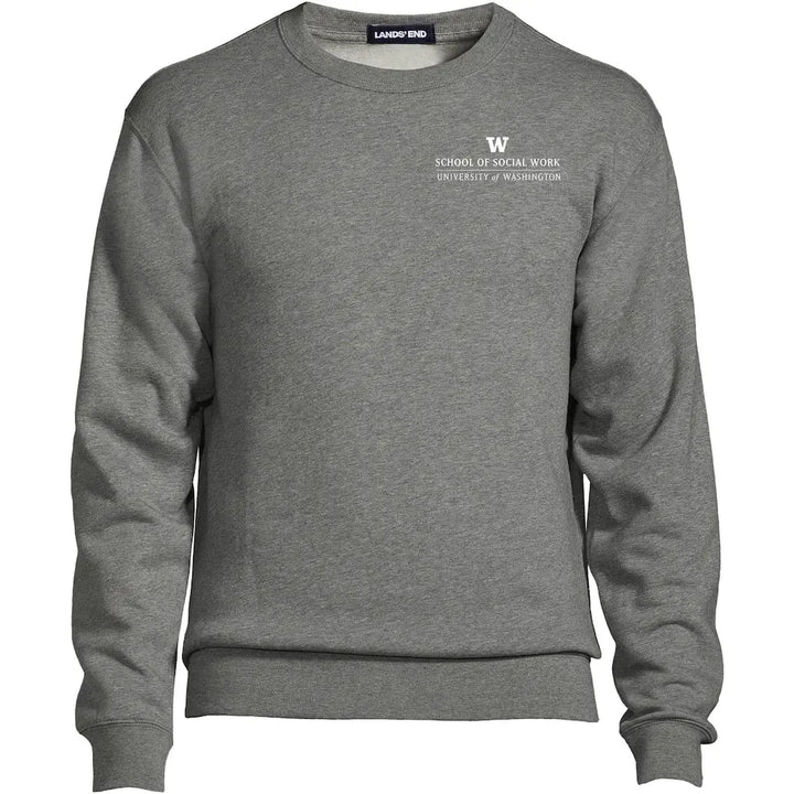 Lands' End Unisex UW School of Social Work Crewneck Sweatshirt