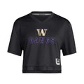 adidas Women's Washington Huskies 2026 Strategy DAWGS Football Crop Jersey thumbnail