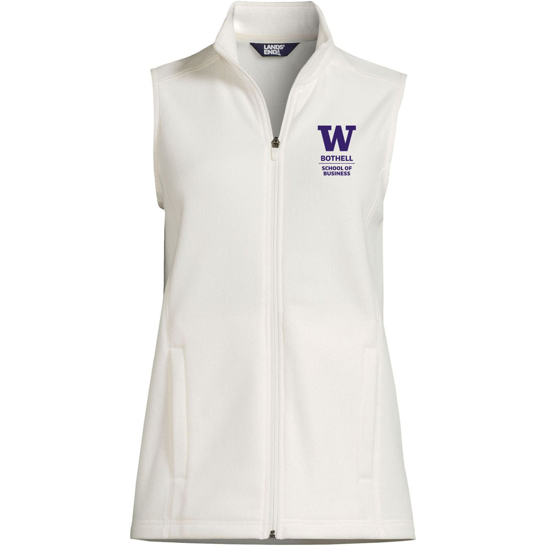 Lands' End Women's UW Bothell School of Business Thermacheck Fleece Vest