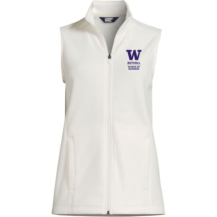 Lands' End Women's UW Bothell School of Business Thermacheck Fleece Vest