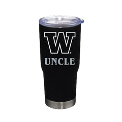 Photo of DROP SHIP Nordic Black W Uncle Vacuum Insulated Stainless Steel Tumbler 22oz.