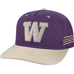 Photo of Legacy Game Day Purple Gold Washington Huskies Chain Stitch Adjustable Snapback Hat.