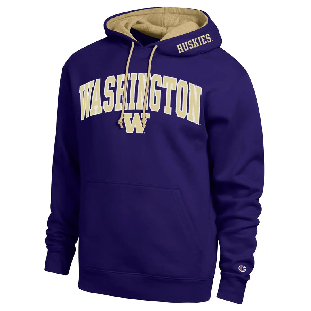 Champion Men's Washington Huskies FW26 Applique Pullover Hoodie
