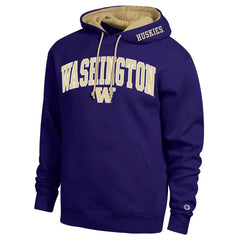 Photo of Champion Men's Washington Huskies FW26 Applique Pullover Hoodie.