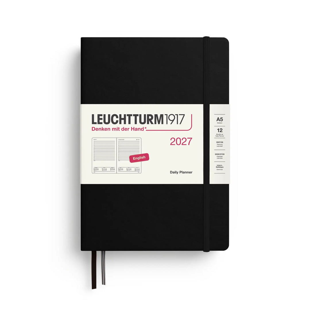Leuchtturm 2027 A5 Hardcover Daily Planner