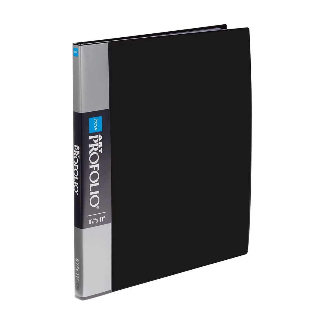 Itoya Black 8.5"X11" Art Profolio 24 Sheets