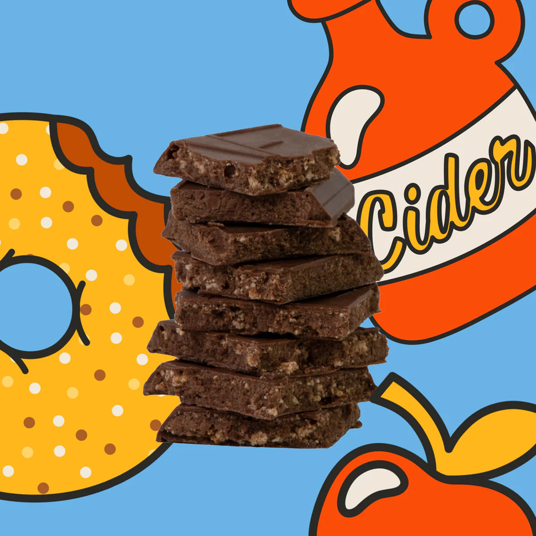 Seattle Chocolate Apple Cider Donuts Truffle Chocolate Bar