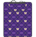 Northwest Purple Gray W WA Zip-Up Outdoor Picnic Blanket 60" x 70" thumbnail
