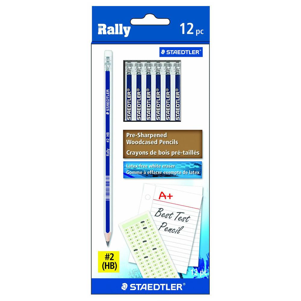 Staedtler Rally #2 HB Pencils 12 Count