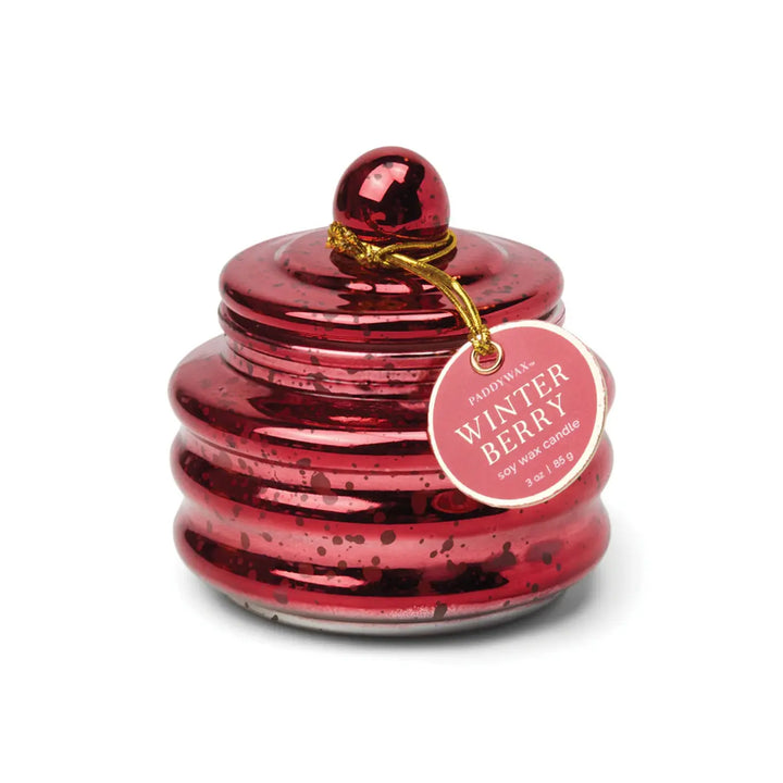 Paddywax Winter Berry Red Mercury Beam Candle 3oz