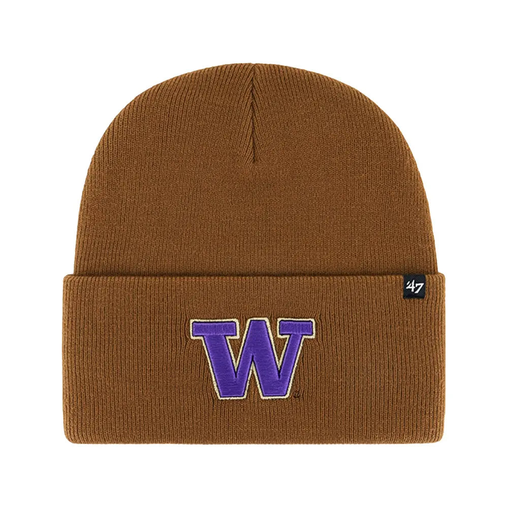 Carhartt x 47 Brand Brown Washington Huskies Cuff Knit Beanie