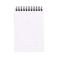 Rhodia Black 4"x6" 5x5 Quad Graph Top Wirebound 80ct thumbnail