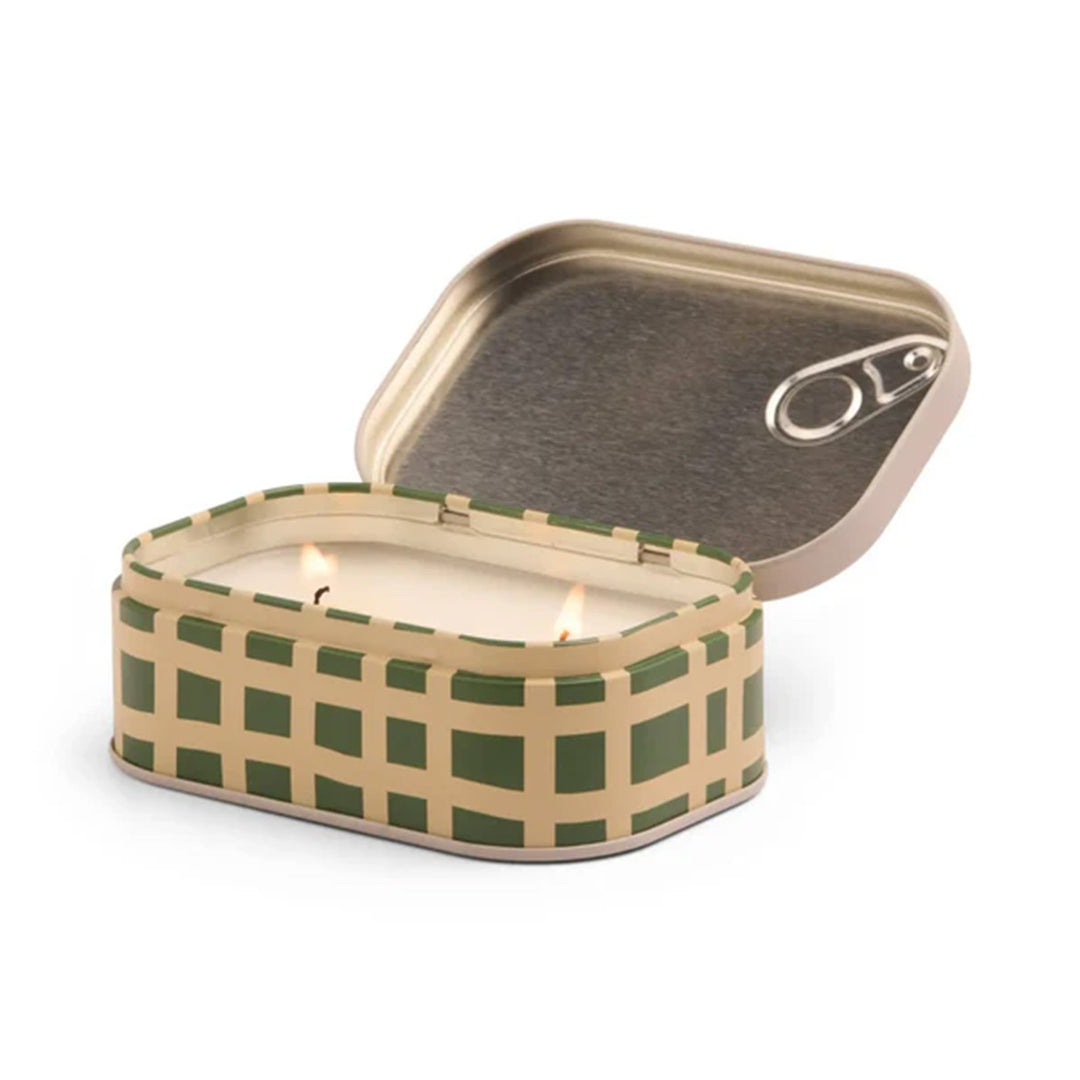 Paddywax Bistro French Baguette Printed Tin Candle 4.5oz