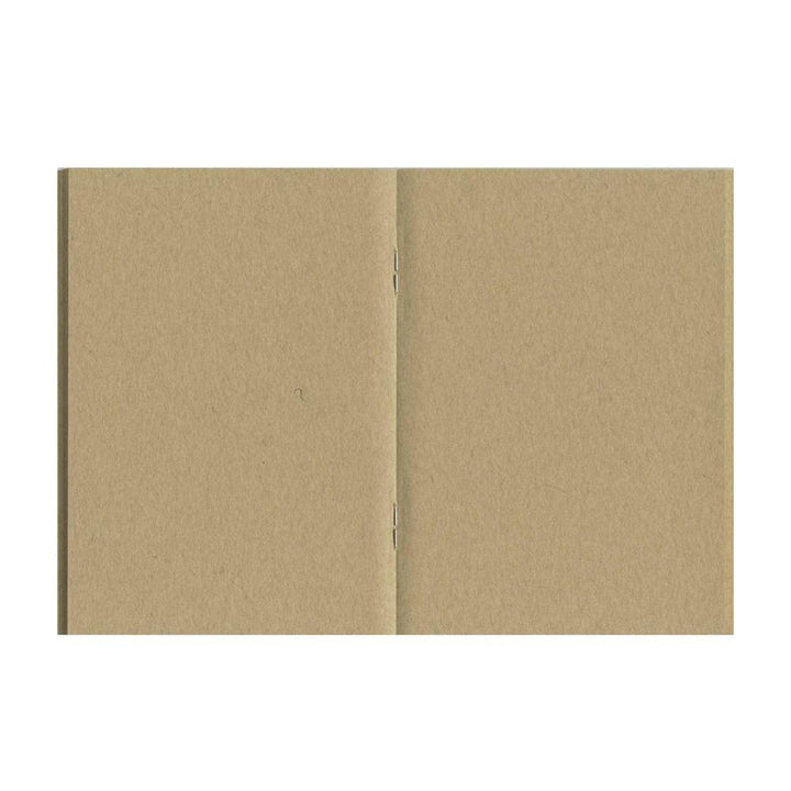 Traveler's Company Passport 009 Blank Kraft Paper Notebook Refill 64ct