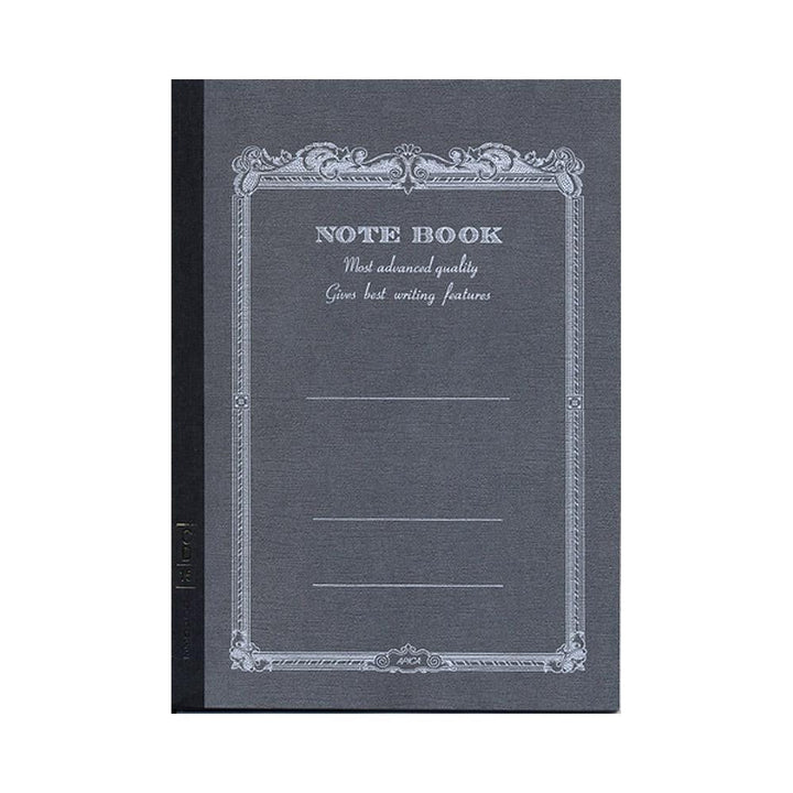 Apica Black CD11 5.8" x 8.2" Lined Notebook 28ct