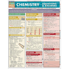 Chemistry Equations & Answers Bar Chart Hover