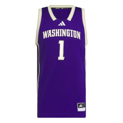 Photo of adidas Men's 25-26 Washington Swingman Basketball Jersey Front.