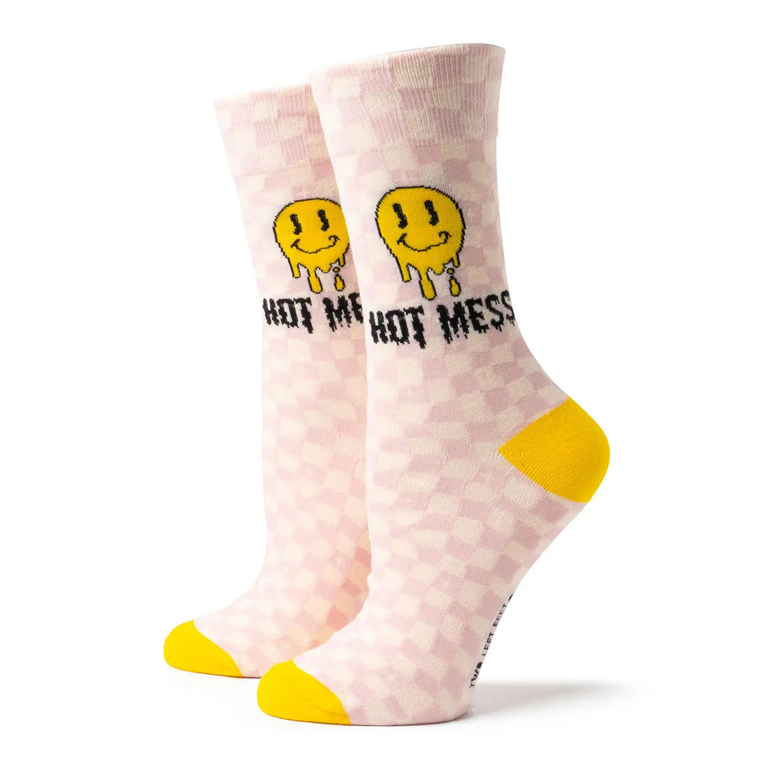 Two Left Feet Hot Mess Socks Big
