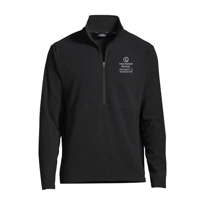 Lands' End Men's UW Information School Thermacheck Fleece Quarter Zip