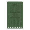 Rite in the Rain Green 3"x5" Top Spiral Memo Notebook 50ct thumbnail