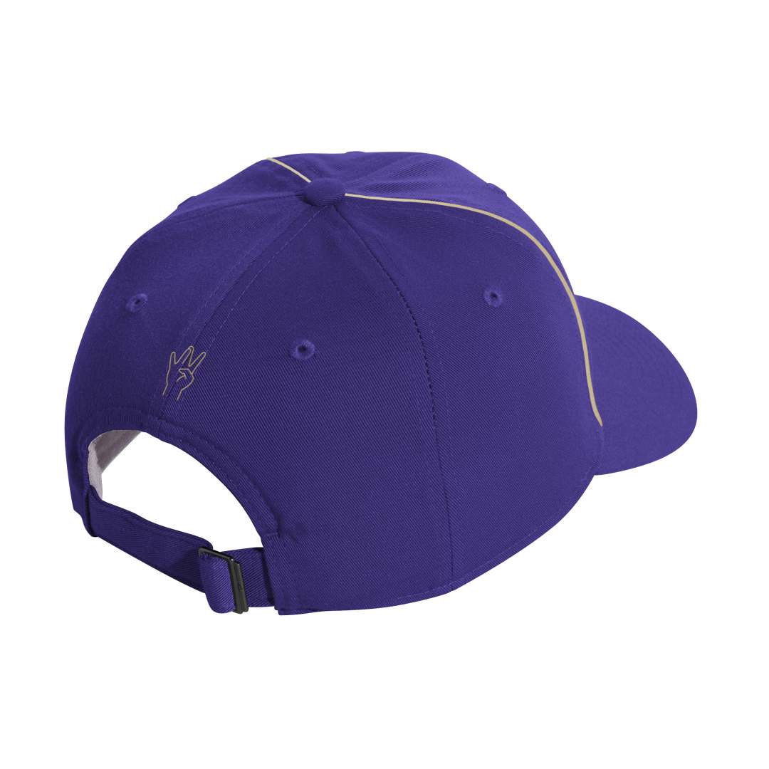 adidas Purple Washington Huskies Originals Dubs Up Slouch Adjustable Hat