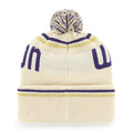 47 Brand Cream Washington Huskies Quattrle Cuff Knit Beanie thumbnail