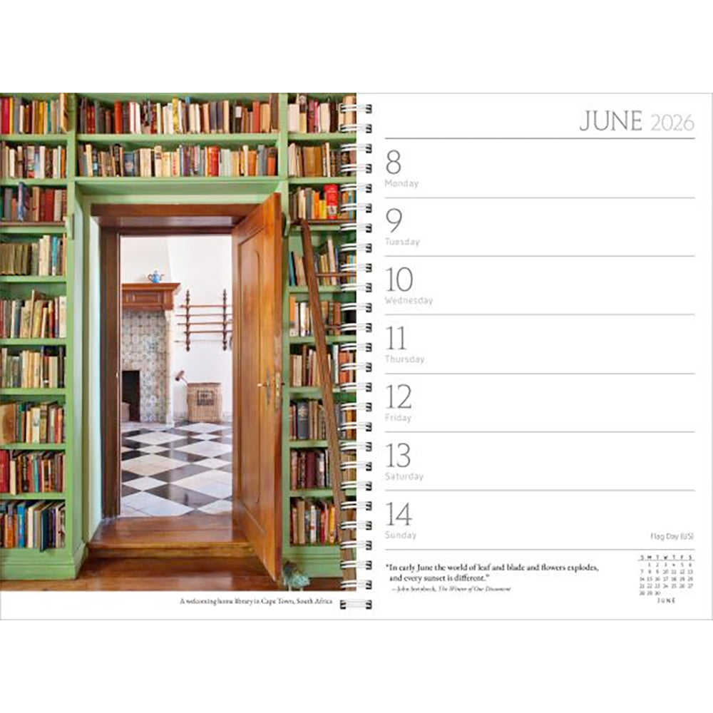 A Book Lover's Year Engagement Calendar 2026