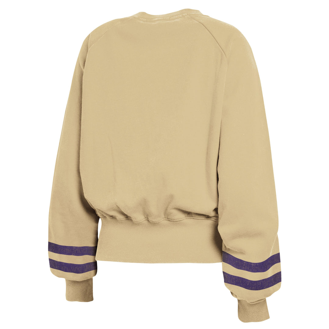 WEAR Women's Washington Huskies FW24 Vintage Washed Crewneck