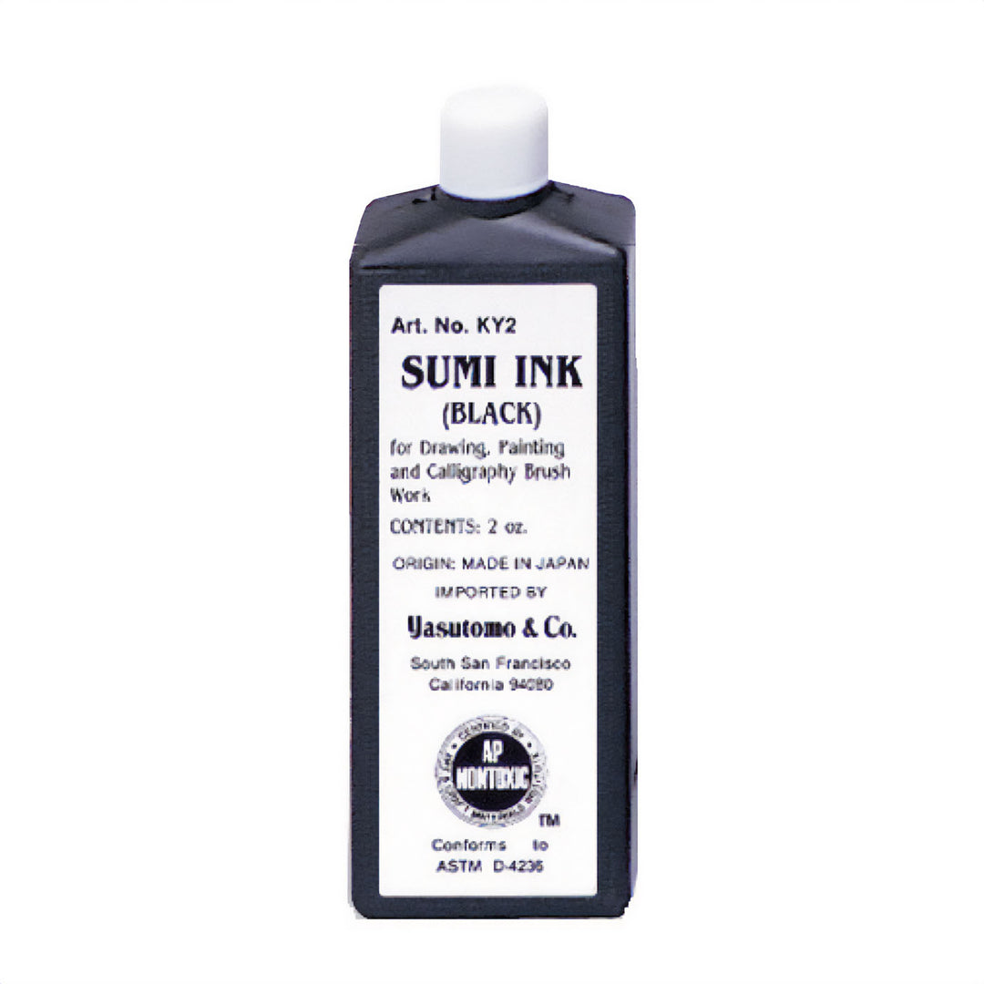 Yasutomo Black 2Oz Sumi Ink