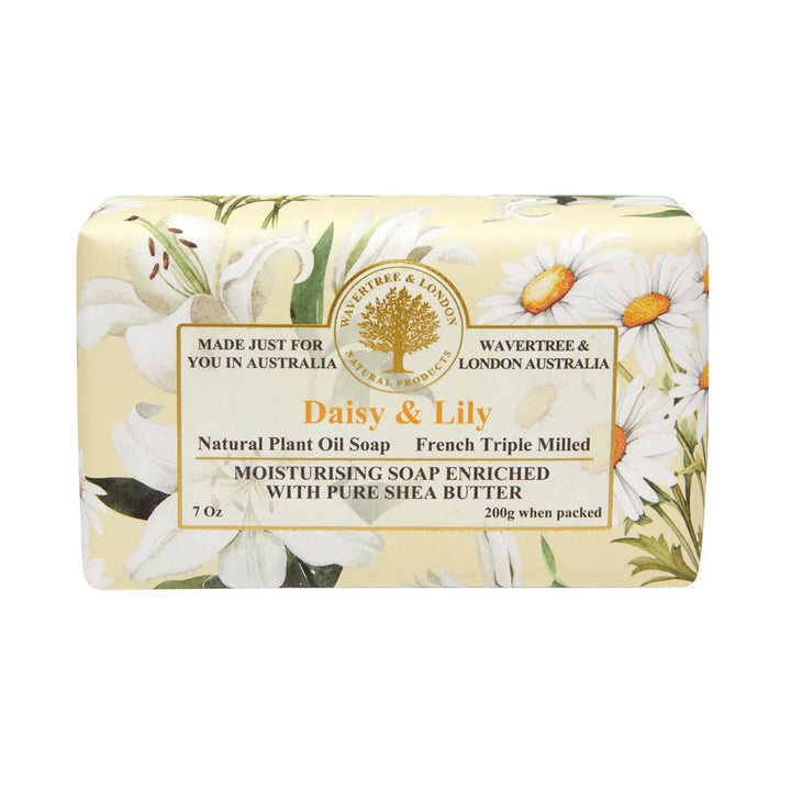 Wavertree & London Daisy & Lily Bar Soap
