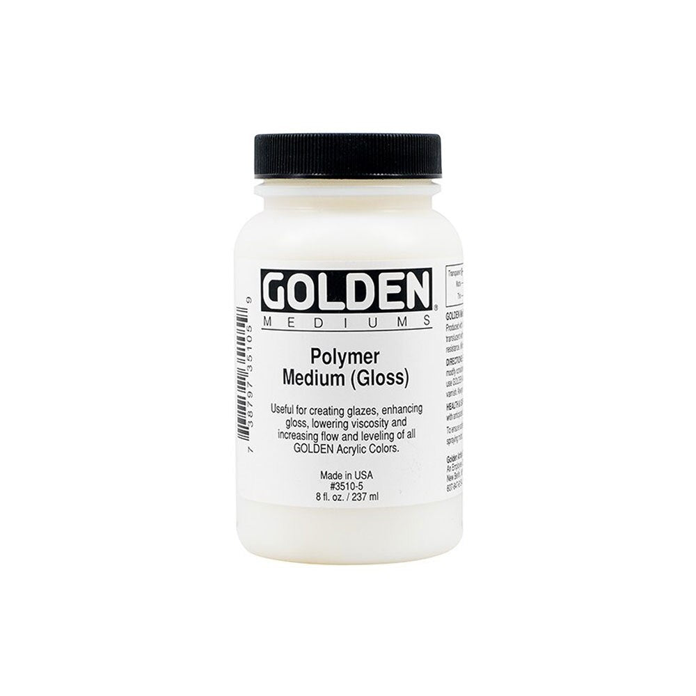 Golden 8oz Gloss Polymer Medium