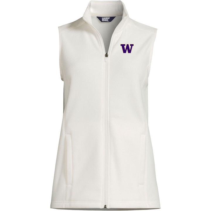 Lands' End Women's UW ThermaCheck Fleece Vest
