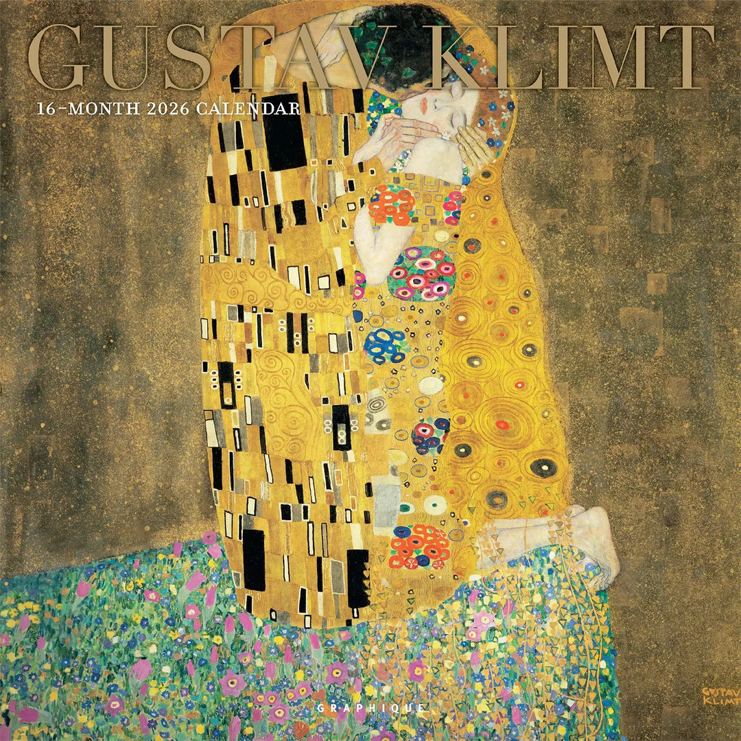 Graphique De France 12" x 12" Gustav Klimt Wall Calendar
