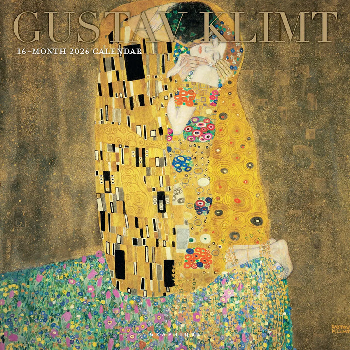 Graphique De France 12" x 12" Gustav Klimt Wall Calendar