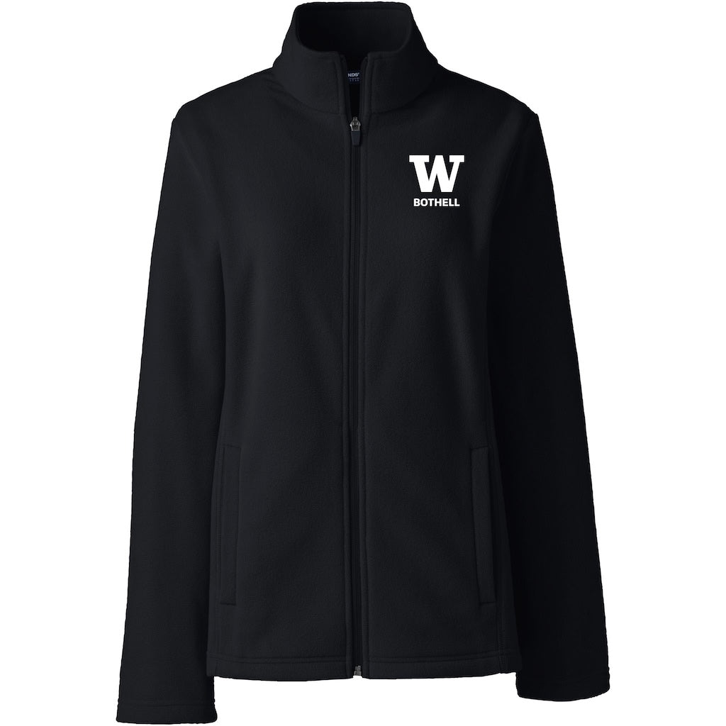 Lands' End Women's UW Bothell Thermacheck Fleece Full Zip