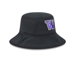 New Era Black Heather W Digi Tech Bucket Hat OSFM