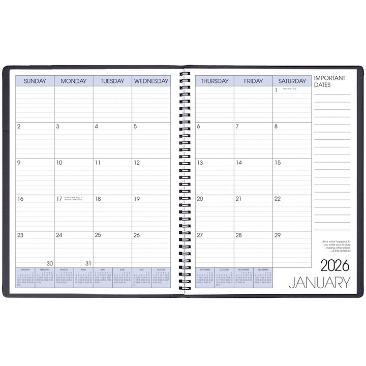 Payne 2026-2027 Two Year 8.5" x 11" Monthly Planner