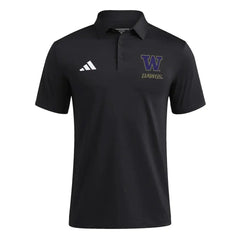 Photo of adidas Men's Washington Huskies 2026 Strategy DAWGS Ultimate365 Solid Polo.