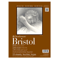 Photo of Strathmore 400 Series Smooth Bristol Pad.