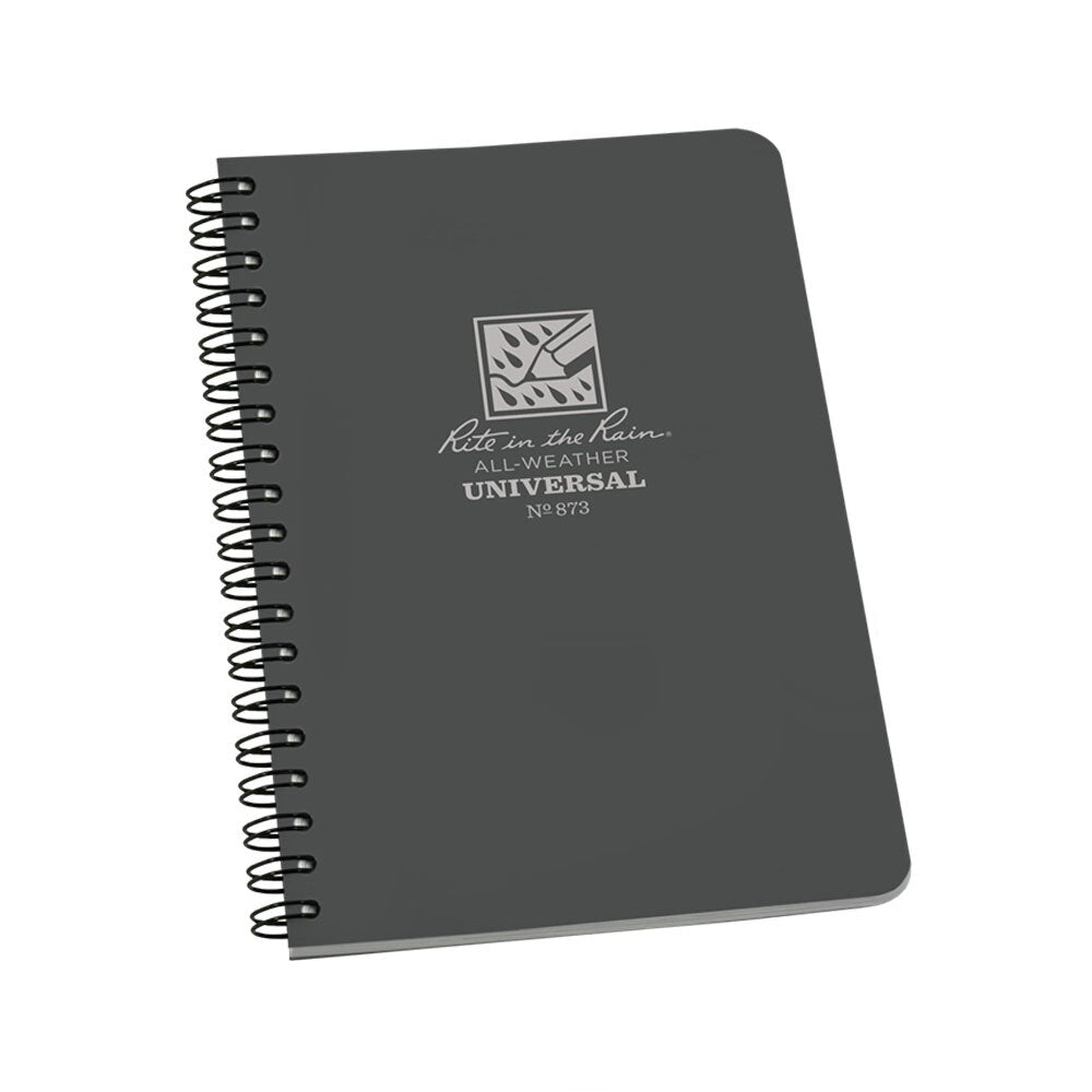 Rite in the Rain 4-5/8"x7" Universal Side Spiral Notebook#color_gray